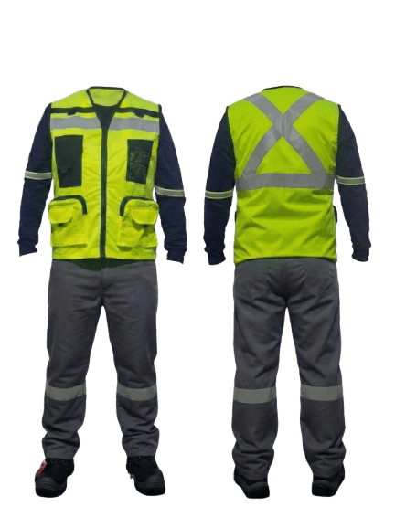 Conjunto Alta Visibilidad Amarillo